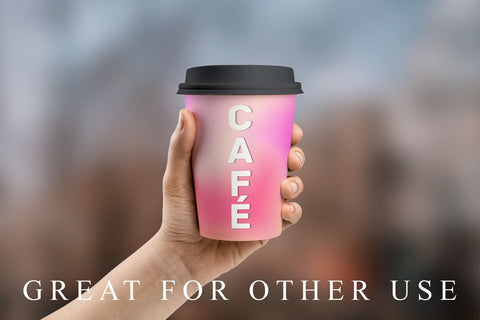 Digital Paper background gradient color orange pink Digital Pattern artnoy 