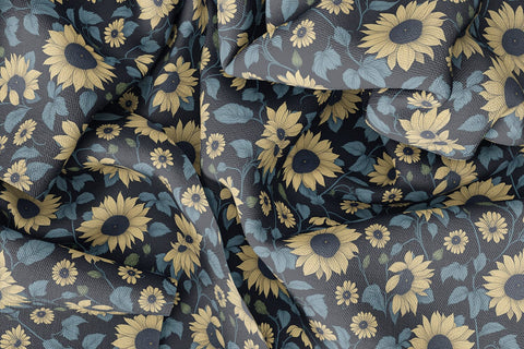 Digital paper Black Eyed Susan seamless pattern Digital Pattern artnoy 