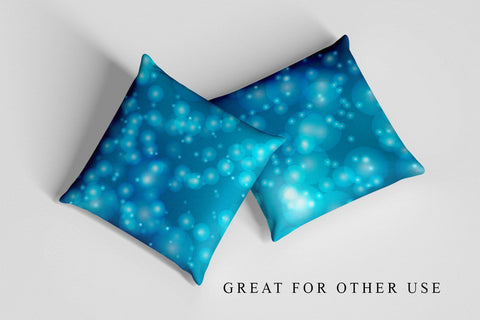 Digital Paper blue bokeh gradient color background Digital Pattern artnoy 