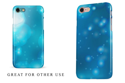 Digital Paper blue bokeh gradient color background Digital Pattern artnoy 