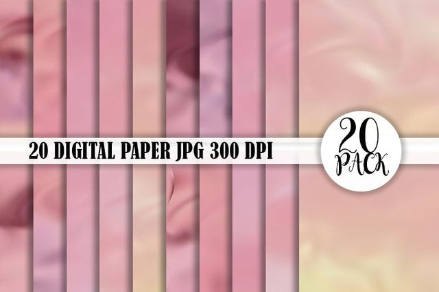 Digital Paper blur coral color background Digital Pattern artnoy 