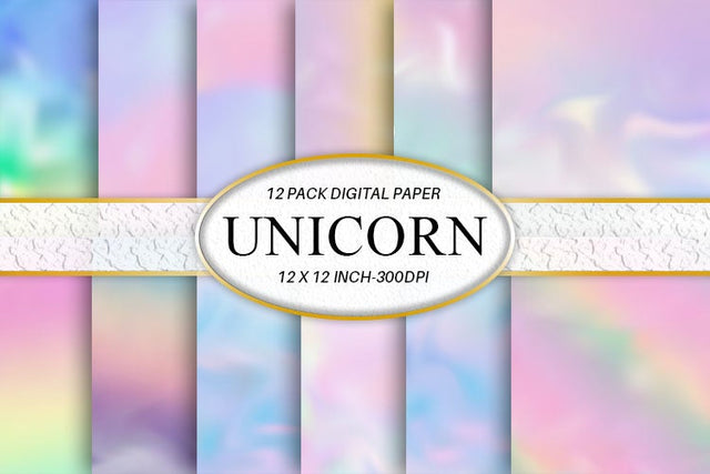 Digital paper Blur texture unicorn color background Digital Pattern artnoy 