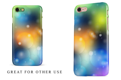 Digital Paper bokeh blue gradient color background Digital Pattern artnoy 