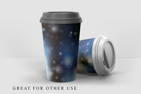 Digital Paper bokeh blue gradient color background Digital Pattern artnoy 