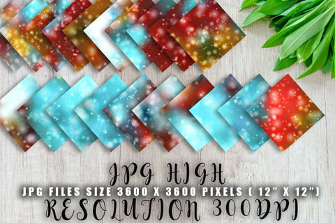 Digital Paper bokeh gradient color background Digital Pattern artnoy 