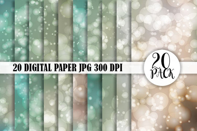 Digital Paper bokeh gradient color background Digital Pattern artnoy 