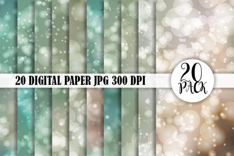 Digital Paper bokeh gradient color background Digital Pattern artnoy 