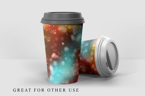 Digital Paper bokeh gradient color background Digital Pattern artnoy 