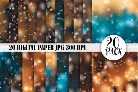 Digital Paper bokeh gradient color background Digital Pattern artnoy 