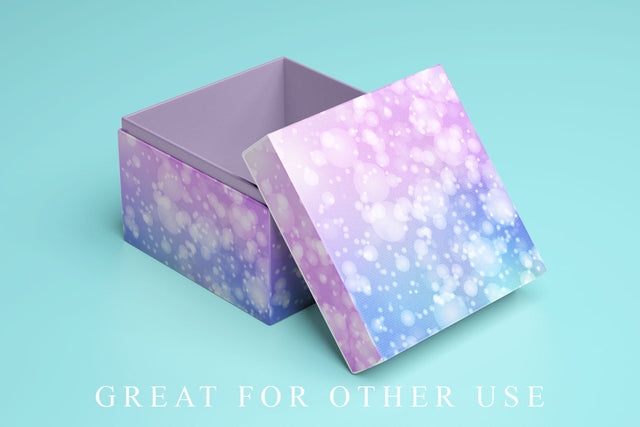 Digital paper bokeh unicorn color background Digital Pattern artnoy 