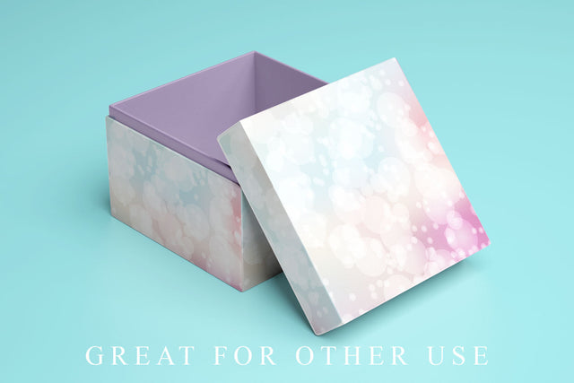 Digital paper bokeh unicorn color background Digital Pattern artnoy 