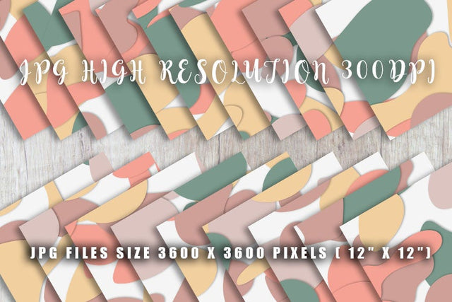 Digital Paper botanical background Digital Pattern artnoy 