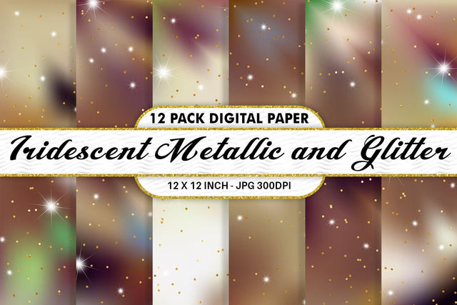 Digital paper brown iridescent metallic and glitter Digital Pattern artnoy 