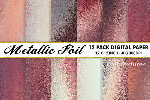 Digital Paper Brown Metallic foil texture background Digital Pattern artnoy 