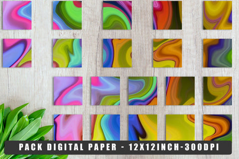Digital paper colorful wave texture background Digital Pattern artnoy 