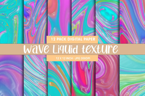 Digital paper design realistic wave texture background Digital Pattern artnoy 