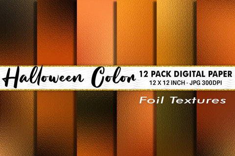 Digital Paper foil texture and gradient halloween color background Digital Pattern artnoy 