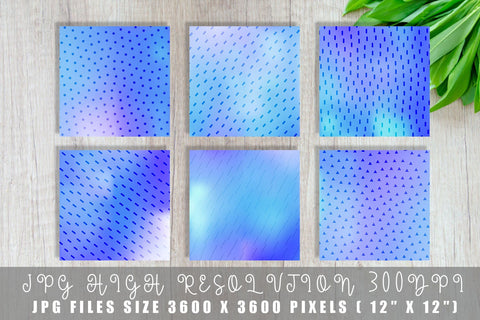 Digital Paper geometric pattern with gradient Unicorn color background Digital Pattern artnoy 