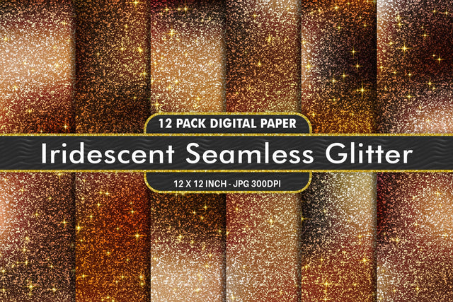 Digital Paper glitter texture and brown gradient color background Digital Pattern artnoy 