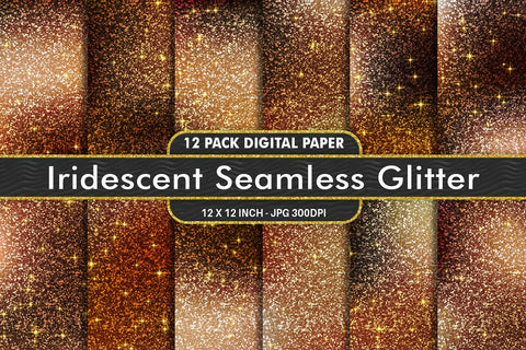 Digital Paper glitter texture and brown gradient color background Digital Pattern artnoy 