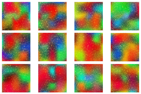 Digital Paper glitter texture and gradient rainbow color background Digital Pattern artnoy 