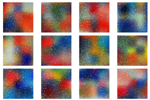 Digital Paper glitter texture and iridescent gradient color background Digital Pattern artnoy 