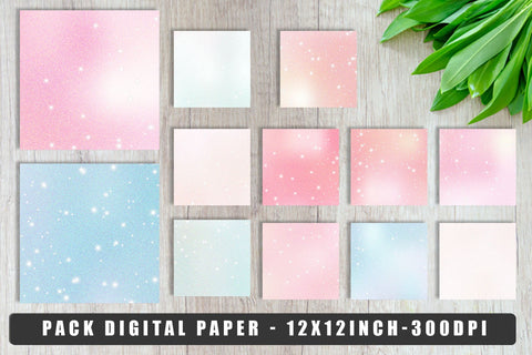 Digital paper glitter texture pastel color with light sparkle background Digital Pattern artnoy 