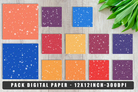 Digital paper glitter texture with light sparkle background Digital Pattern artnoy 