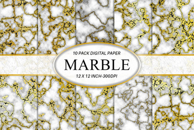 Digital paper gold marble texture background Digital Pattern artnoy 