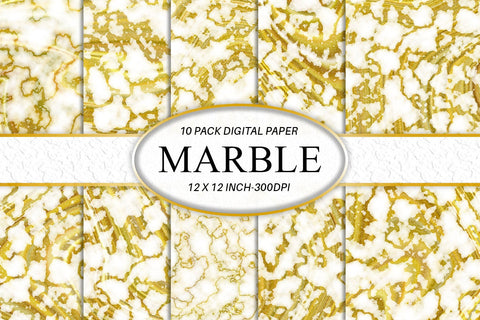 Digital paper gold marble texture background Digital Pattern artnoy 