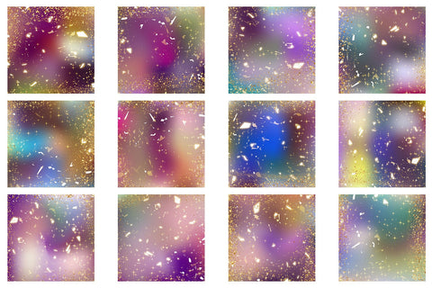 Digital Paper gold sparkle glitter and gradient purple color background Digital Pattern artnoy 