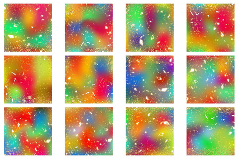 Digital Paper gold sparkle glitter and gradient rainbow color background Digital Pattern artnoy 