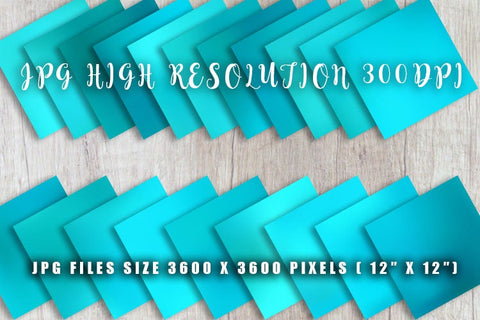 Digital Paper gradient blue background Digital Pattern artnoy 