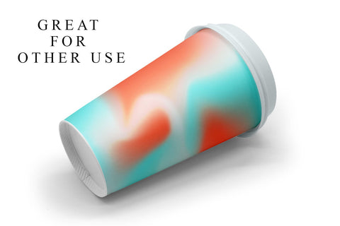 digital paper gradient blue light and orange background Digital Pattern artnoy 