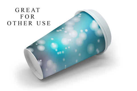 Digital Paper gradient blue sea color bokeh background Digital Pattern artnoy 