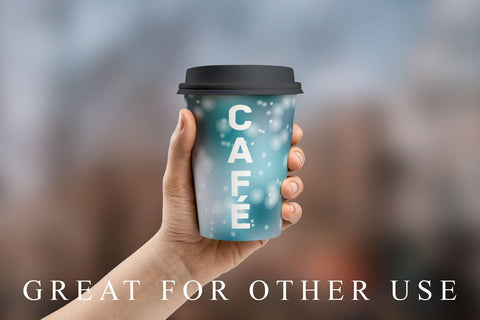 Digital Paper gradient blue sea color bokeh background Digital Pattern artnoy 