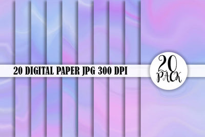 Digital Paper gradient blue wave background Digital Pattern artnoy 