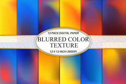 Digital paper gradient blue yellow background Digital Pattern artnoy 