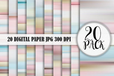 Digital Paper gradient blur pastel color background Digital Pattern artnoy 