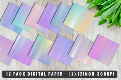 Digital paper gradient Blur texture unicorn color background Digital Pattern artnoy 