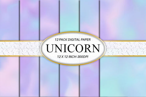 Digital paper gradient Blur texture unicorn color background Digital Pattern artnoy 