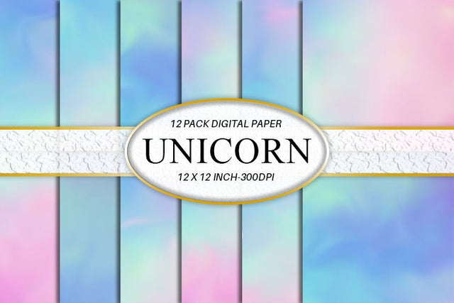 Digital paper gradient Blur texture unicorn color background Digital Pattern artnoy 