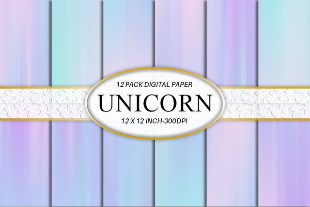 Digital paper gradient Blur texture unicorn color background Digital Pattern artnoy 