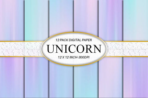 Digital paper gradient Blur texture unicorn color background Digital Pattern artnoy 