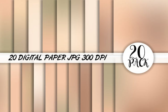 Digital Paper gradient brown background Digital Pattern artnoy 