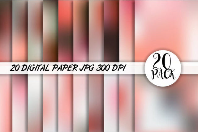 Digital Paper gradient color background Digital Pattern artnoy 