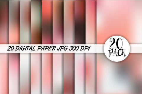Digital Paper gradient color background Digital Pattern artnoy 