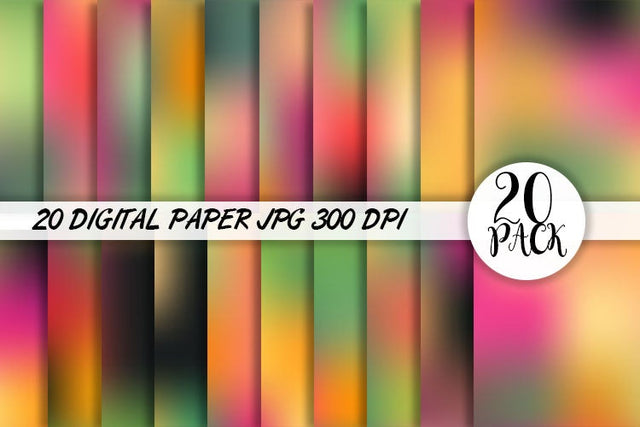 Digital Paper gradient color background Digital Pattern artnoy 
