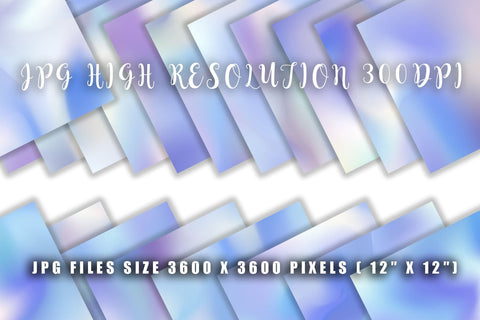 Digital Paper gradient hologram color background Digital Pattern artnoy 