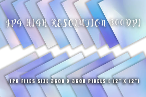 Digital Paper gradient hologram color background Digital Pattern artnoy 